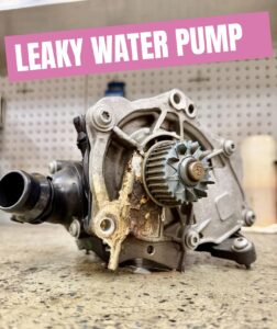 Coolant leaks can lead to your vehicle overheating. Fix it sooner than later !