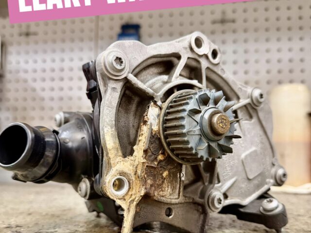 VW AND AUDI COOLANT LEAK